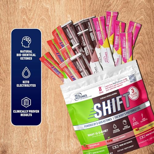 Real Ketones BHB Exogenous Ketones Drink Mix Packets Keto Electrolytes Powder Packets Real Ketones
