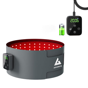 Red Light Therapy Infrared Belt: Pain Relief Body Pad 100 LEDs Red Light Therapy Belt