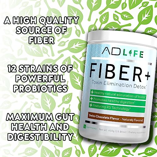 Project AD Fiber+ Fiber Supplement - Supports Gut Health and Digestive Regularity PROJECT AD LLC
