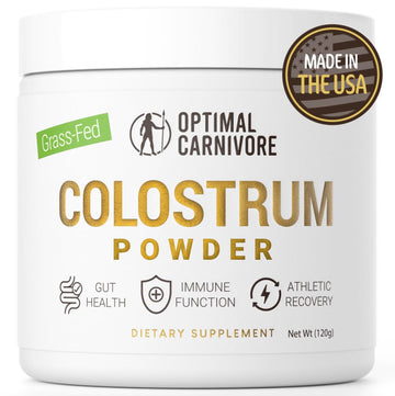 Grass Fed Colostrum Powder, Unflavored Bovine Colostrum for Humans Optimal Carnivore