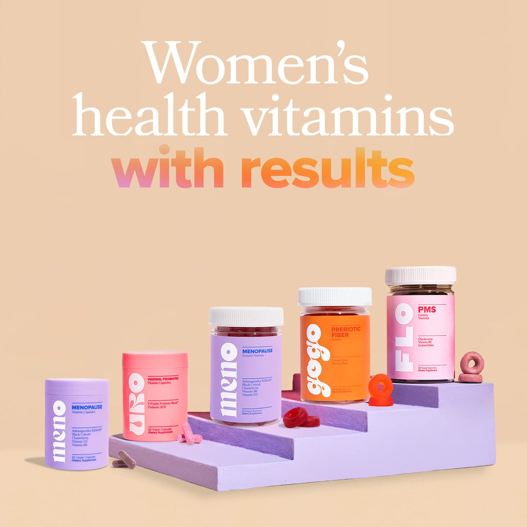 MENO Gummies for Menopause, 30 Servings (Pack of 1) - Hormone-Free Menopause