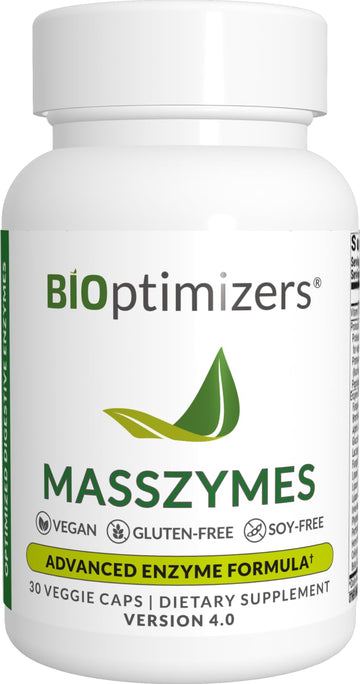 BiOptimizers MassZymes - Complete Digestive Enzymes Supplement for Gut BiOptimizers