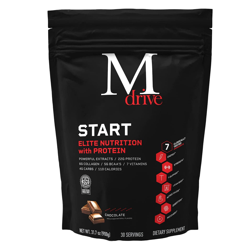 Mdrive Prime Start Supports Energy, Strength, Lean Muscle, Digestion, Immune Health, Nitric Oxide and Recovery