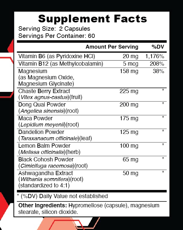 Moonthlies PMS Relief Supplement for Women Menstrual Cycle Support - Naturallly balance Mood Swings MOONTHLIES
