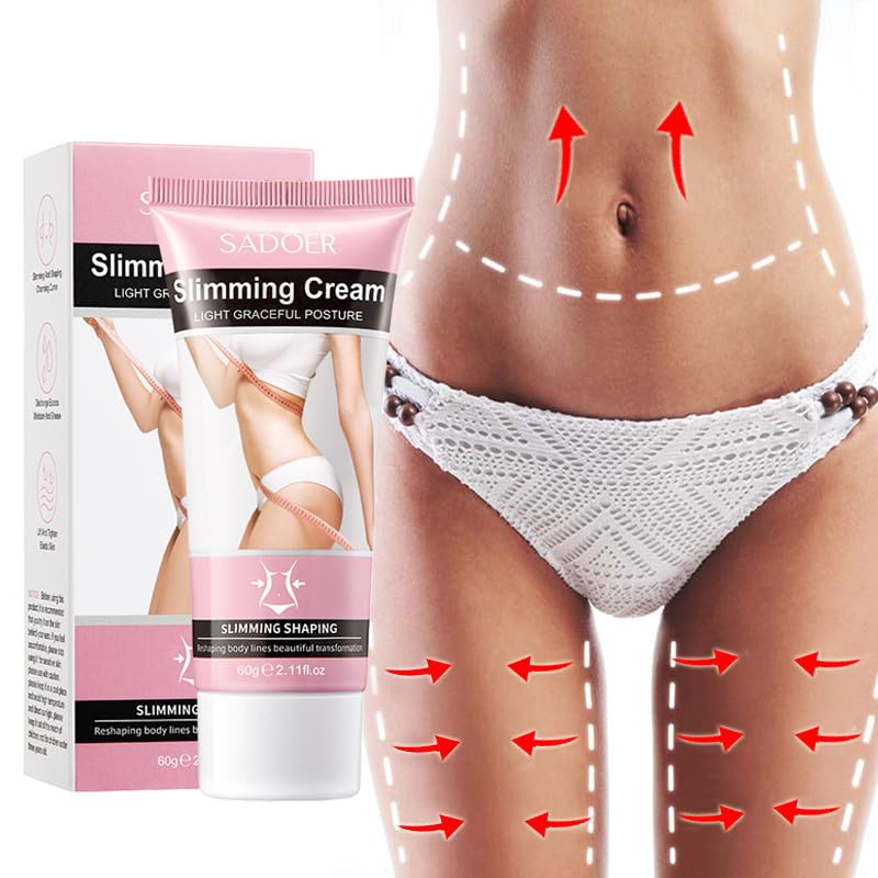 Magic Slimming Cream Weight Loss Cellulite Treatment for Belly, Buttocks, Arms and Thighs Acclyd