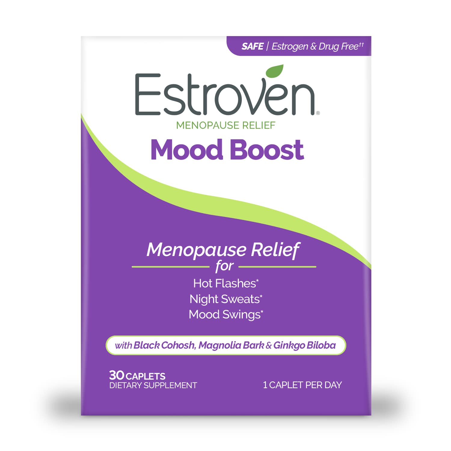 Estroven Weight Management for Menopause Relief - 30 Ct. & Mood Boost for Menopause Relief - 30 Ct Estroven