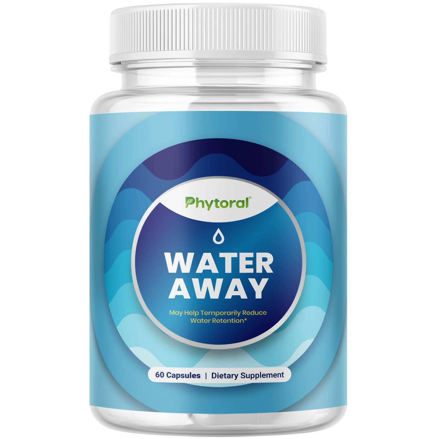 Diuretic Water Pills for Water Retention - Water Away Diuretic Pills for Bloating Relief