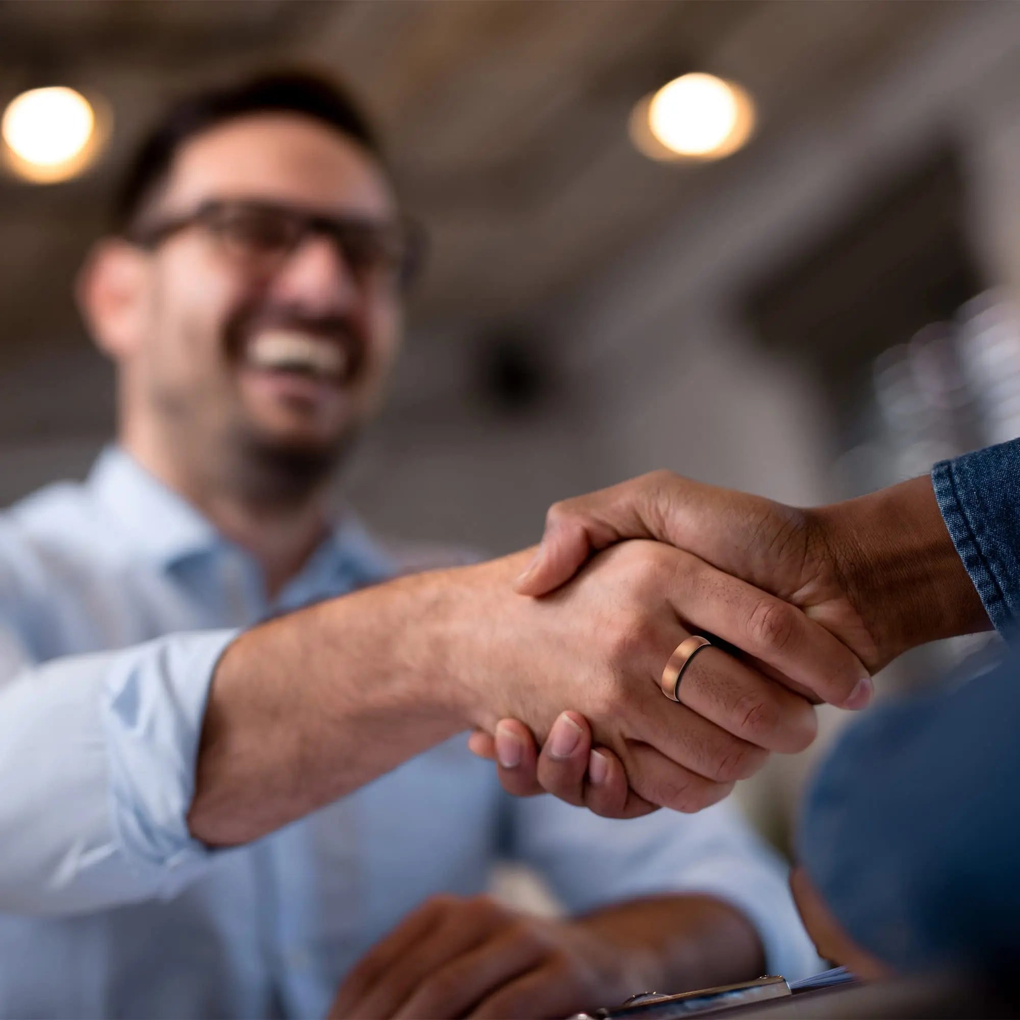 MagnetRX® Magnetic Copper Ring – Elegant Magnetic Rings – Copper Rings for Women & Men MagnetRX