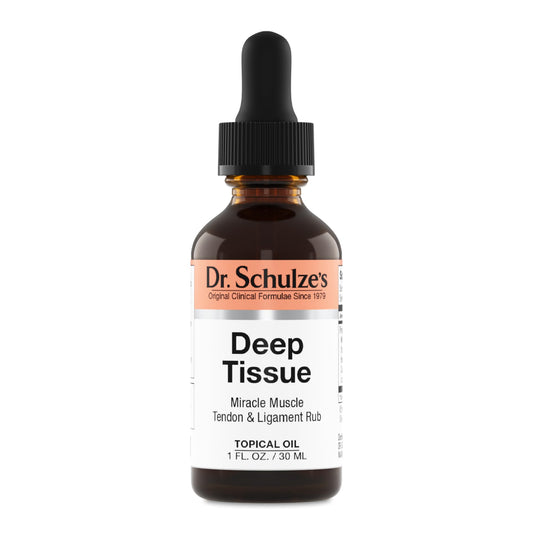 Dr. Schulze's Deep Tissue Oil | Powerful Herbal Support for Muscles, Tendons and Joints
