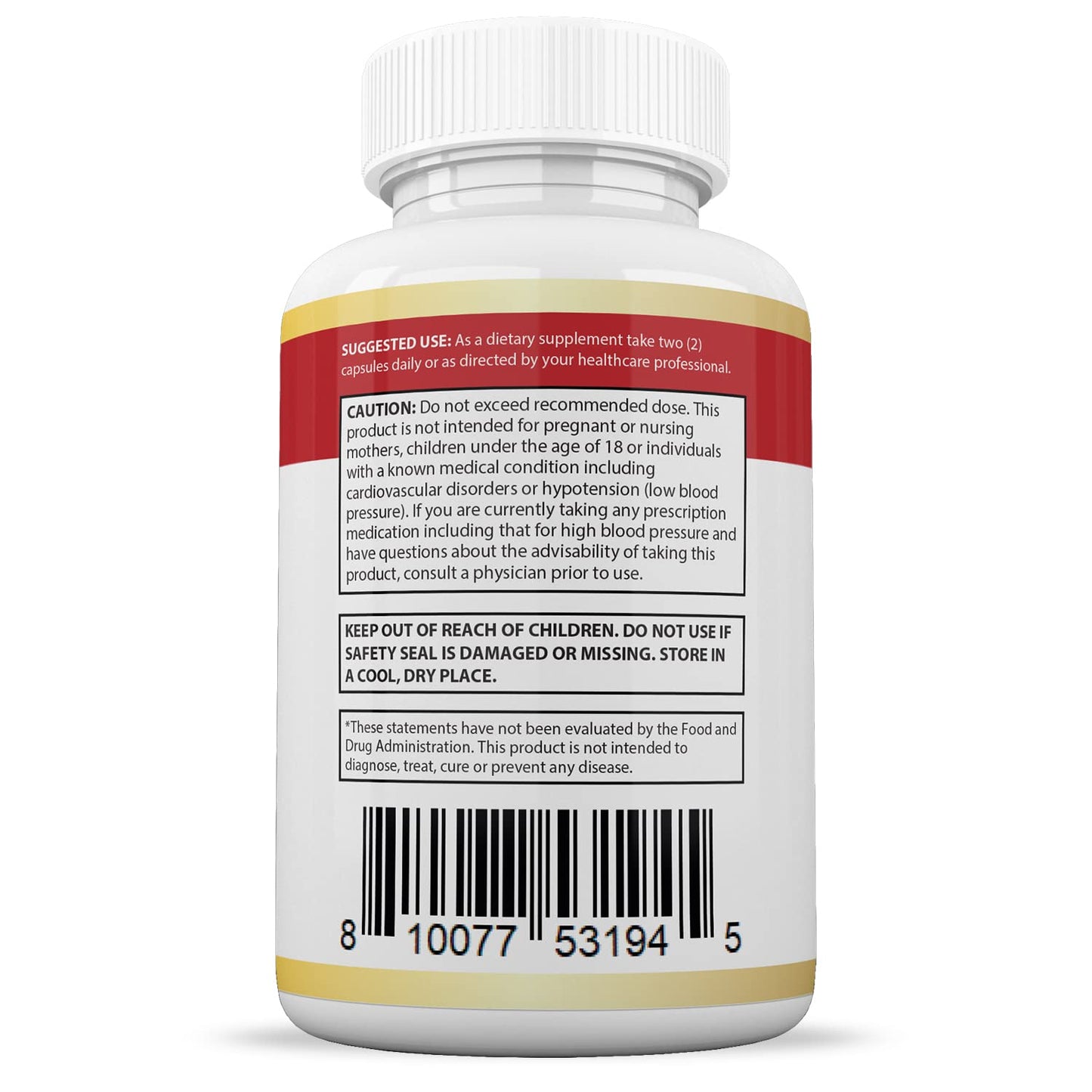Justified Laboratories (3 Pack Blood Balance Max 1295MG Formula Supplement Pills