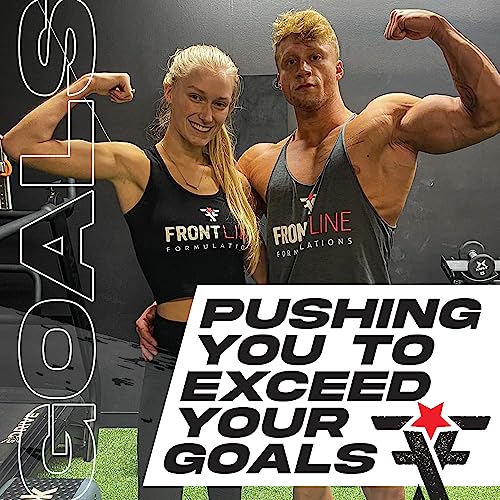 FRONTLINE FORMULATIONS Pumpageddon, Non Stim Pre-Workout Powder, Explosive Workouts, Insane Endurance, Skin Splitting Pumps, Veteran Owned and Operated, Packaging May Vary (25 Servings, Peach Rings)