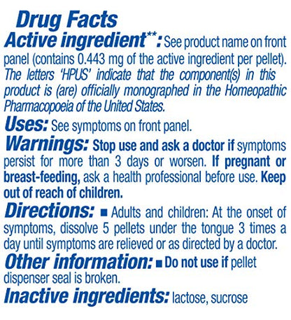 Boiron Lycopodium Clavatum 200CK, 80 Pellets, Homeopathic Medicine for Bloating and Gas