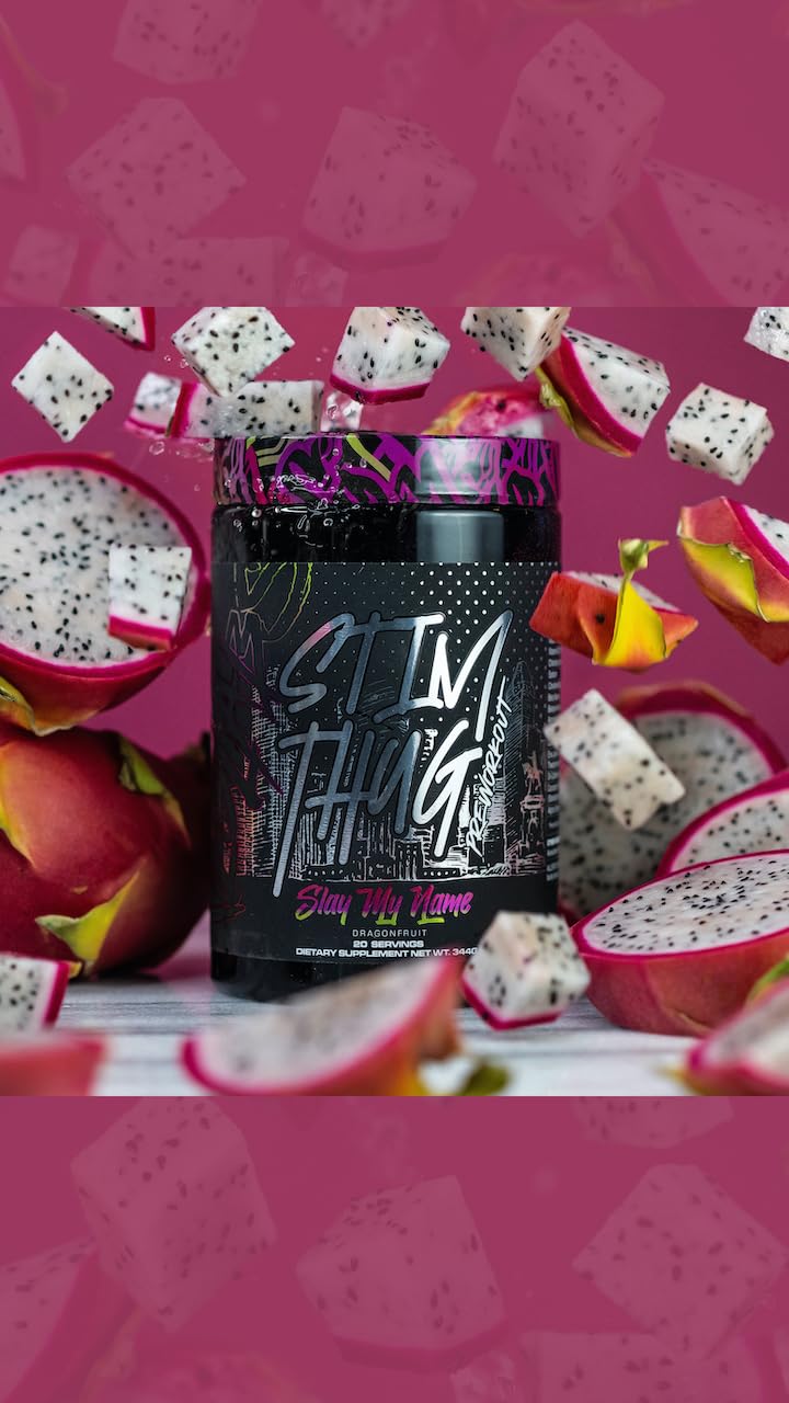 KILO LABS Pre Workout Powder | Stim Thug Preworkout for Men and Women | Hydrating Flavors of Energy & Electrolytes to Improve Focus and Pump | 20 Servings