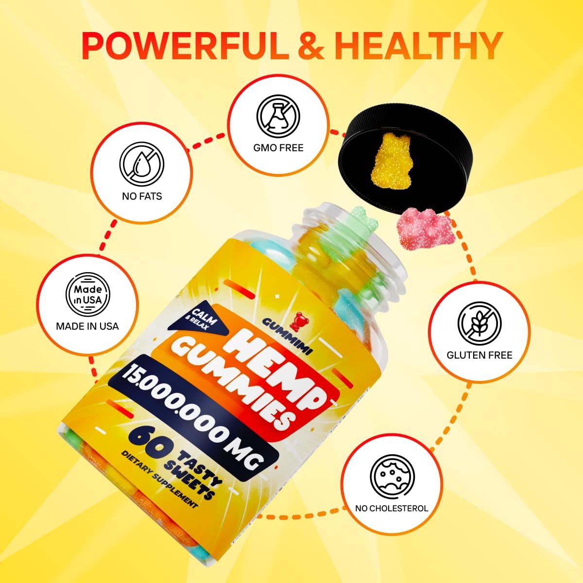 Hеmp Gummies – 15,000,000 – High Potency Comforting Hеmp Oil – Ease Worries