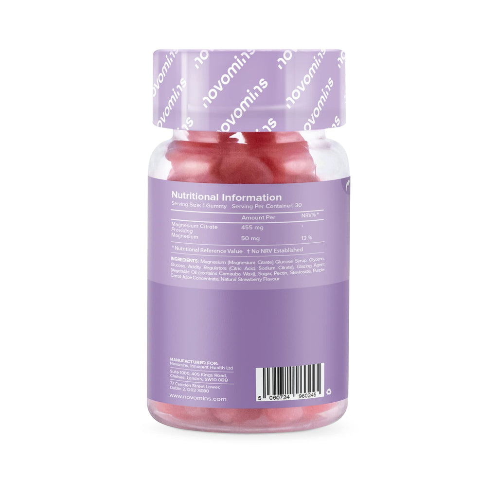 Kids Magnesium Gummies – Vegan - 1 Month Supply – Childrens Supplements – 30 Chewa