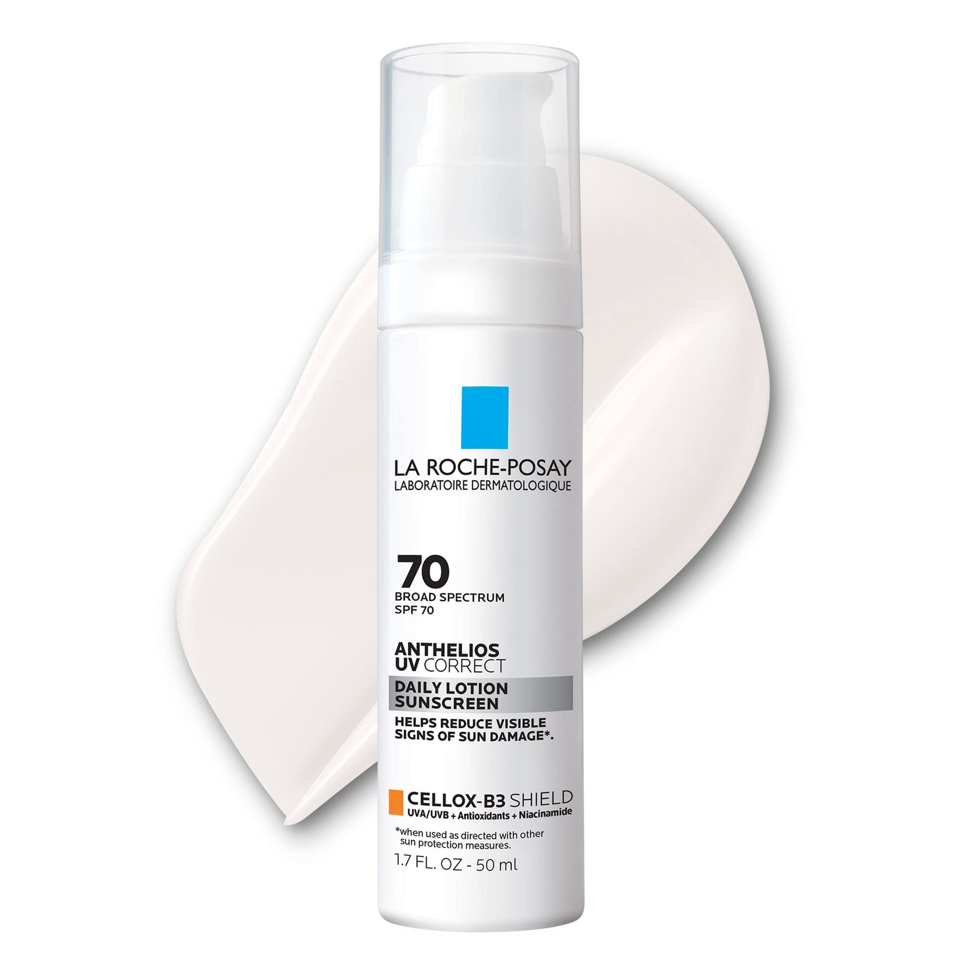 La Roche-Posay Anthelios UV Correct Sunscreen Moisturizer SPF 70, Daily La Roche-Posay