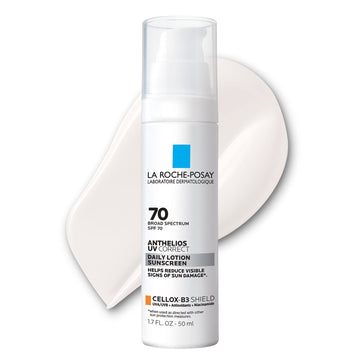 La Roche-Posay Anthelios UV Correct Sunscreen Moisturizer SPF 70, Daily La Roche-Posay