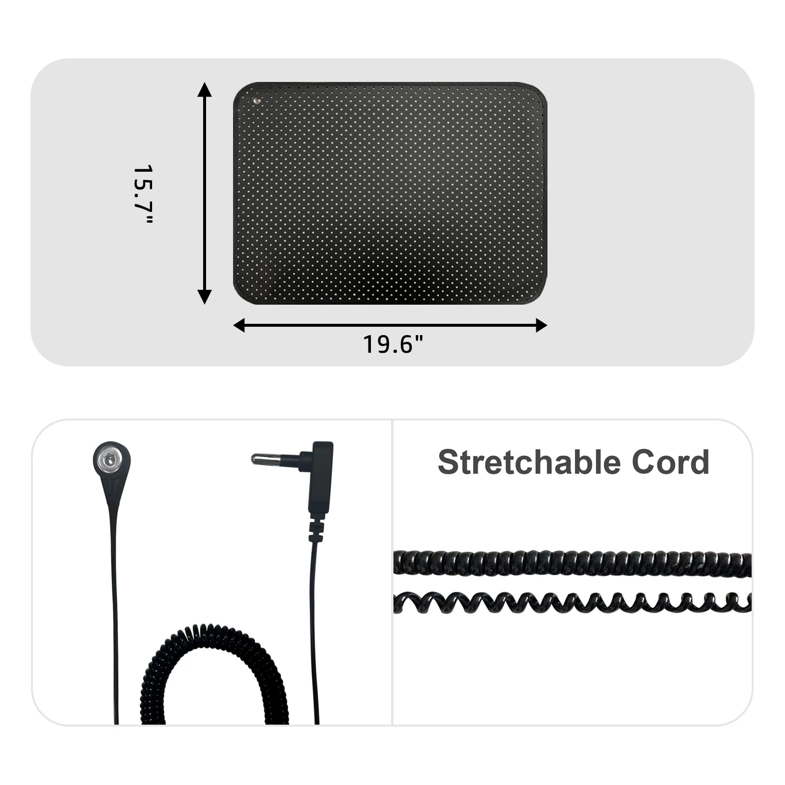 EOHELGRO Grounding Mat, Earth Grounding Mat for Sleeping, Earth Mat Grounding Pad for Energy EOHELGRO