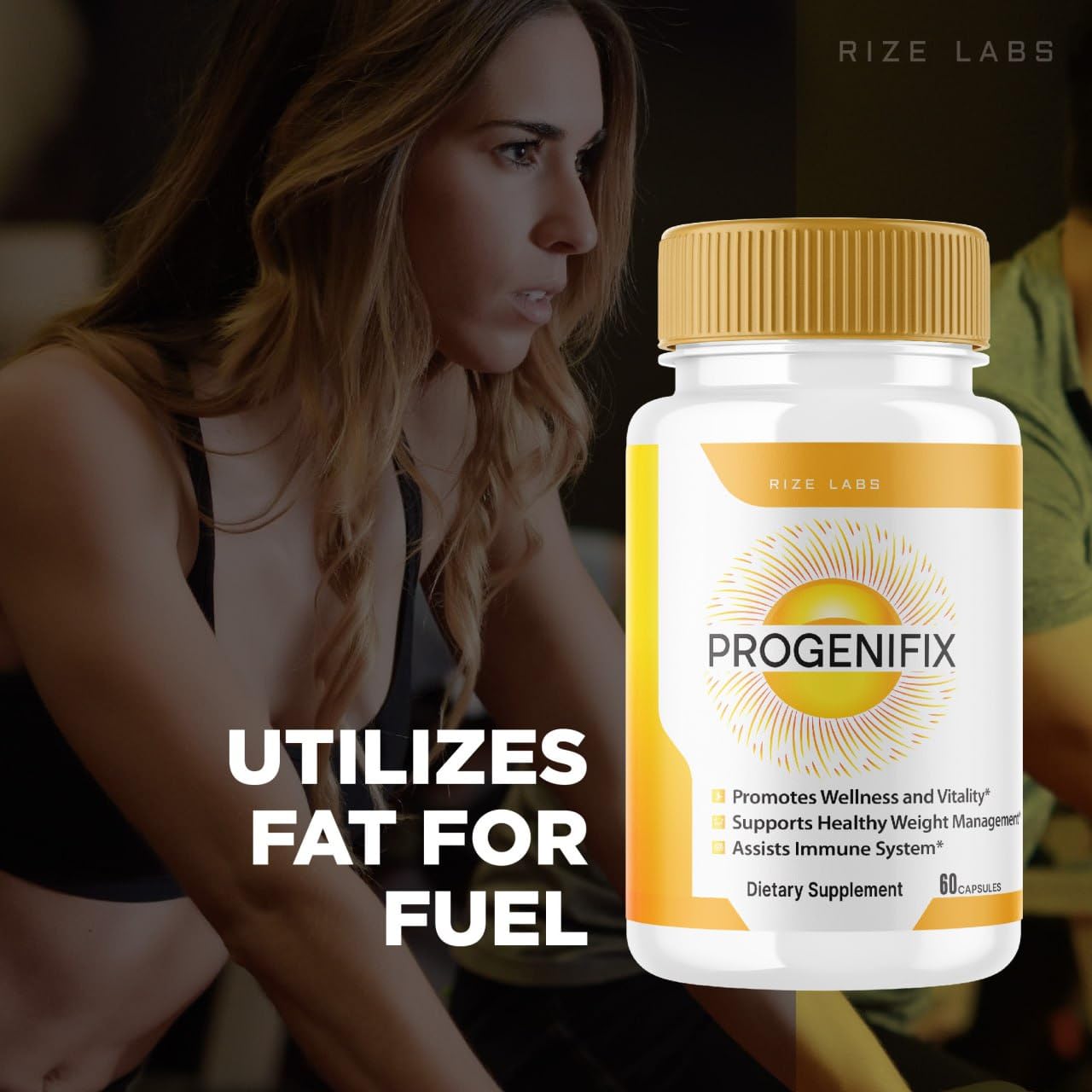 rize labs (2 Pack) Progenifix Weight Loss Supplement, Progenifix Capsules Total Body Wellness rize labs