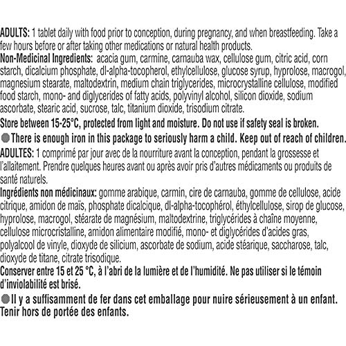 Materna Nestle Prenatal Postpartum Vitamin & Mineral Supplement 100 Tablets