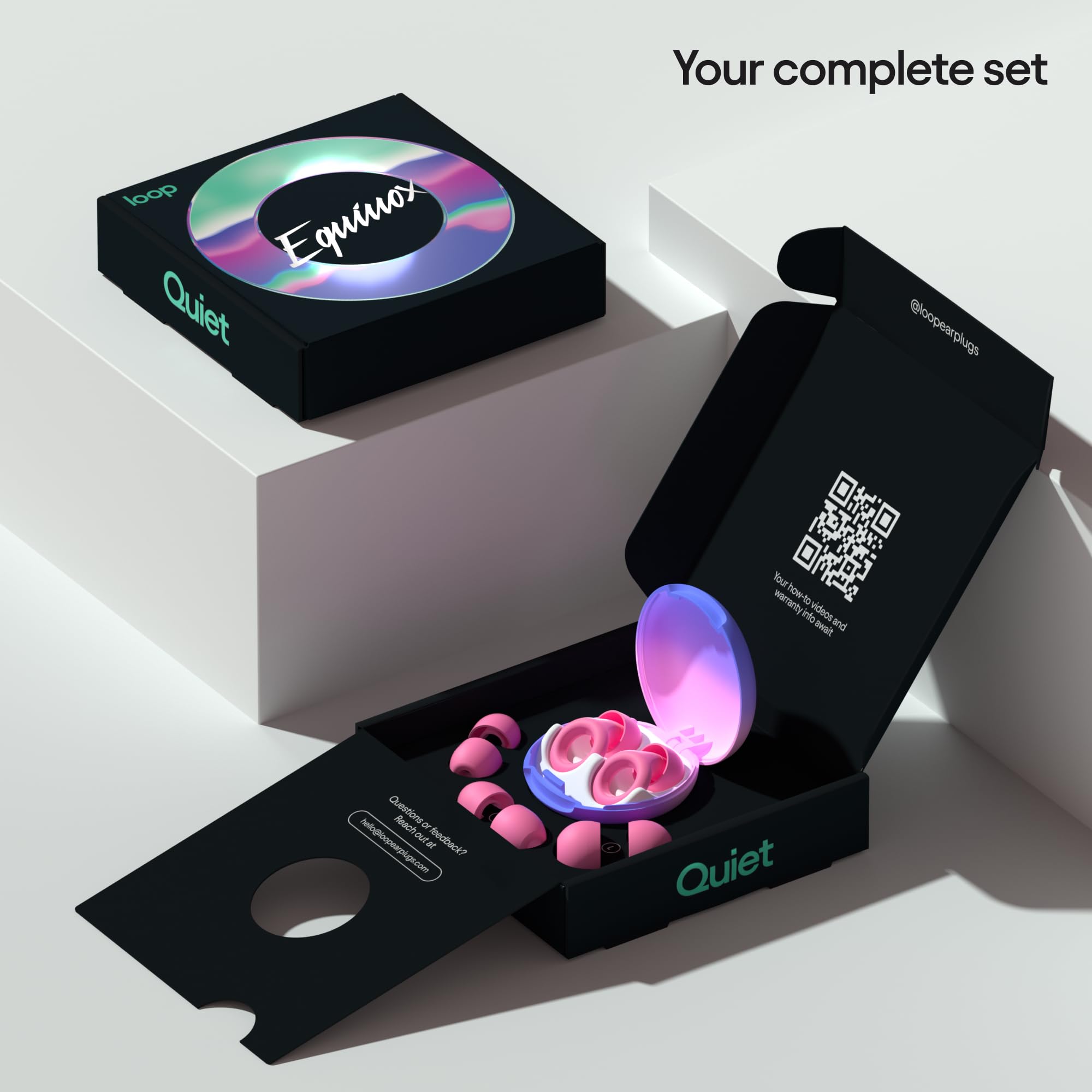 Loop Quiet Equinox Earplugs – Reusable Noise-Reducing Earplugs | Colourful Hearing