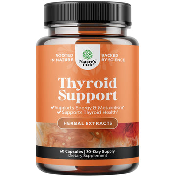 Herbal Thyroid Support Complex - Iodine Thyroid Supplement with L Tyrosine Bladderwrack