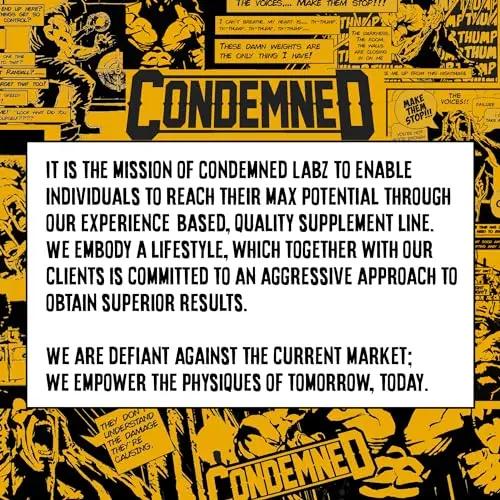 CONDEMNED Labz L-Citrulline Powder - 100% Pure Fermented L-Citrulline - Nitric Oxide Booster for Men & Women - Vegan & Gluten Free- Unflavored - 120 Servings (240g)