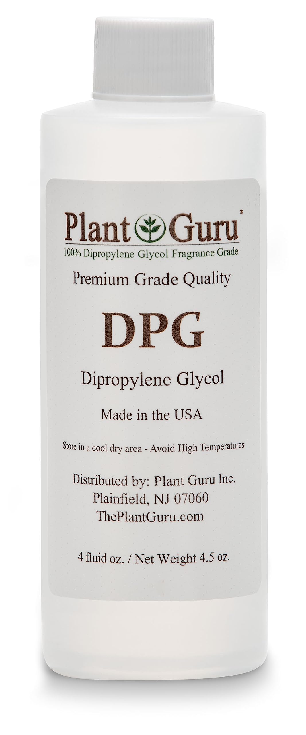 Dipropylene Glycol DPG 4 fl. oz. - Fragrance Grade Carrier Oil - Great for Incense Making