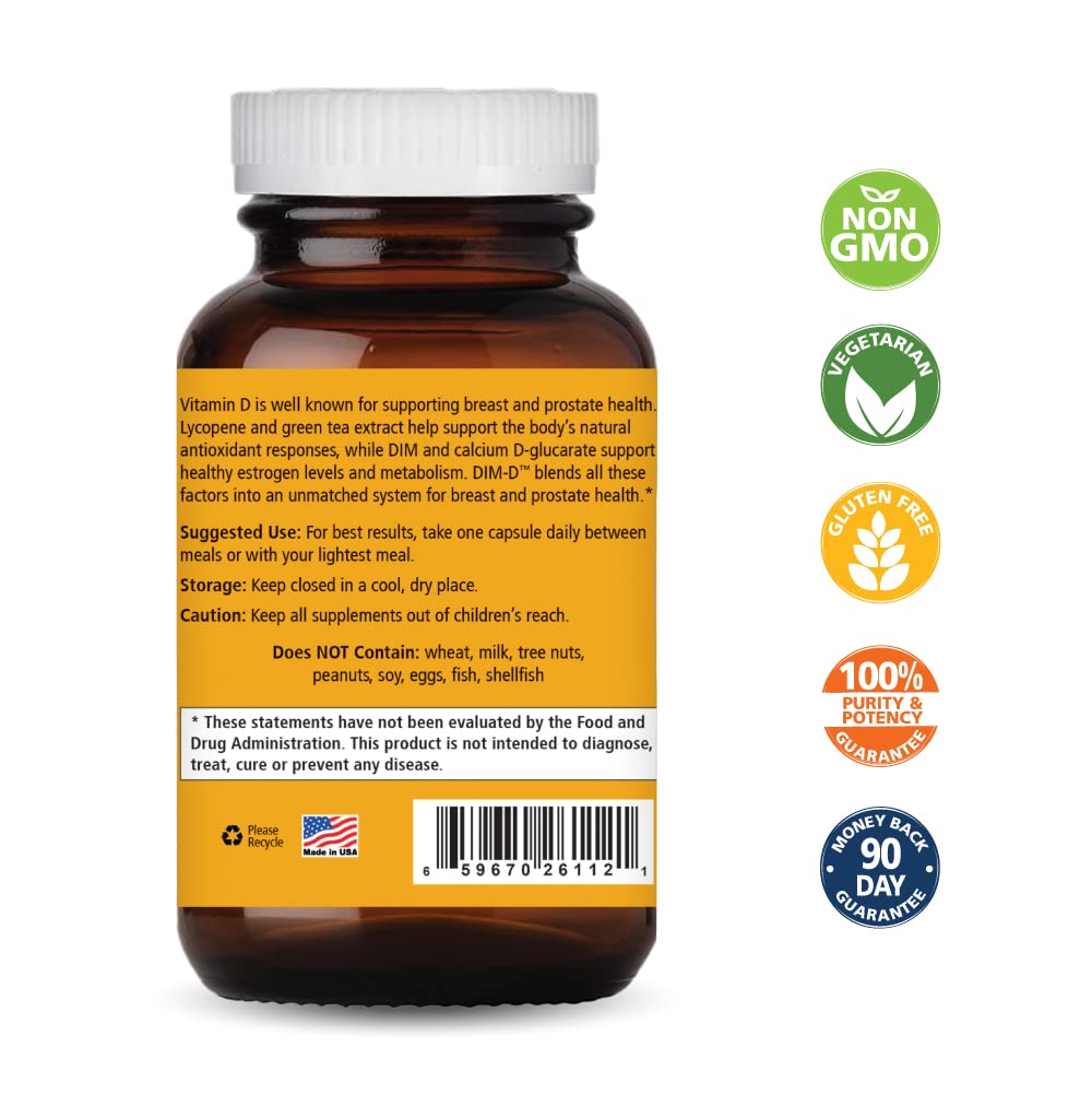 Dim D by Pure Essence - Natural Supplement for Estrogen Balance, Hormonal Acne, and Menopause PURE ESSENCE LABS