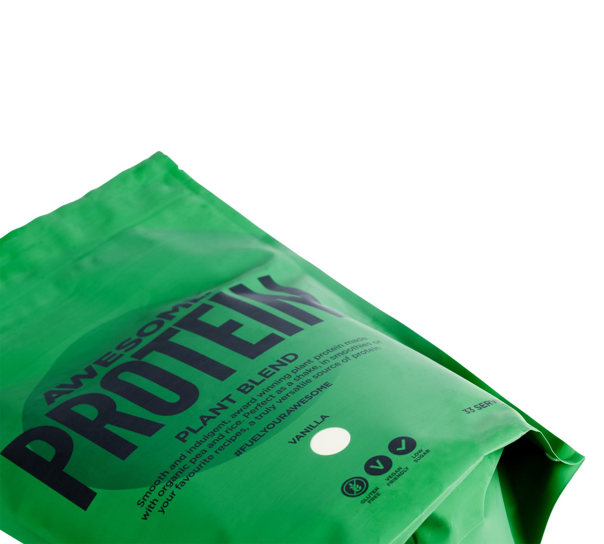 Vanilla Awesome Protein Powder by Ben Coomber | 1kg Vegan Organic Flavoured Protein Ben Coomber