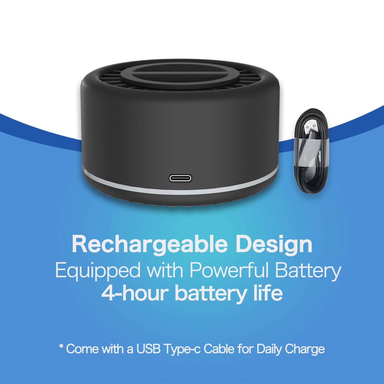 Rechargeable Mosquito Repeller Outdoor Patio Bug Insect Repellent Indoor RibRave