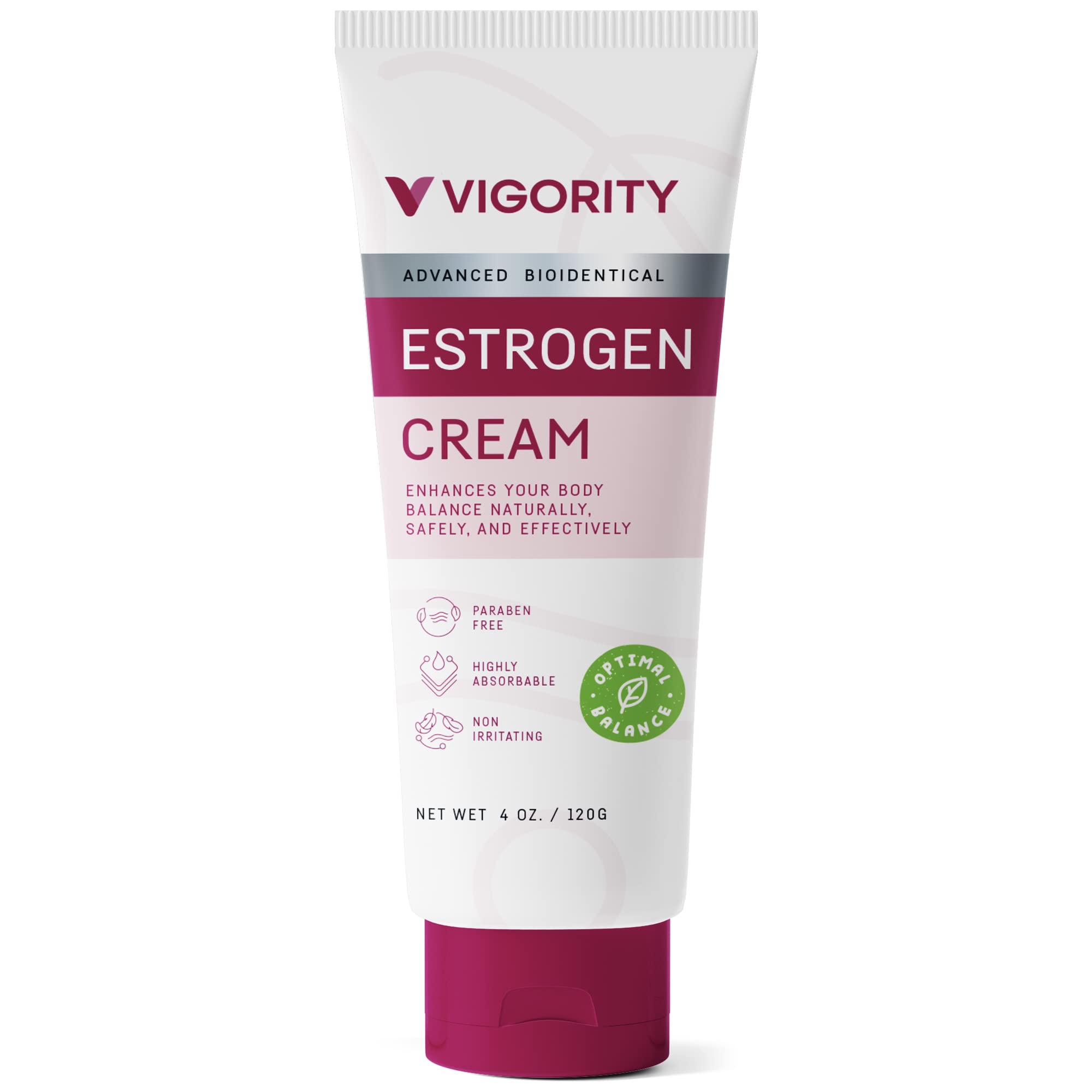 Estrogen Cream For Women, Natural Bioidentical, Hot Flashes Menopause Relief, Estrogen Cream