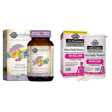 Garden of Life Organics Prenatal Vitamin: Folate for Energy & Healthy Fetal Development &, Dr. Formulated
