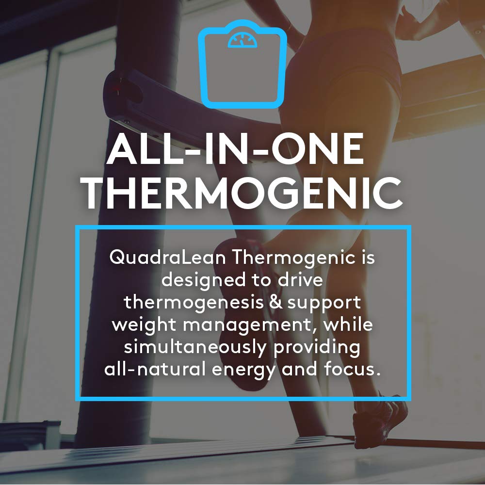 RSP Nutrition QuadraLean Thermogenic Fat Burner for Men & Women, Weight Loss Supplement RSP NUTRITION