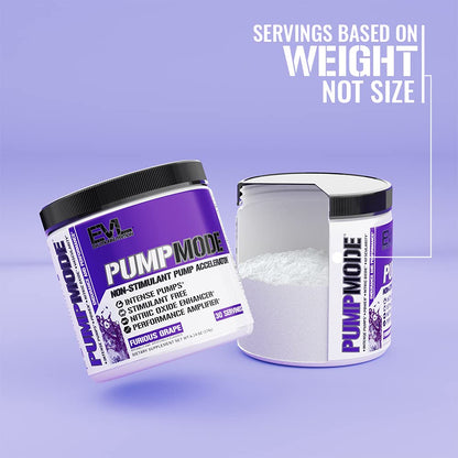 EVL PumpMode Nitric Oxide Supplement - Nitric Oxide Booster Pump Pre Workout Powder