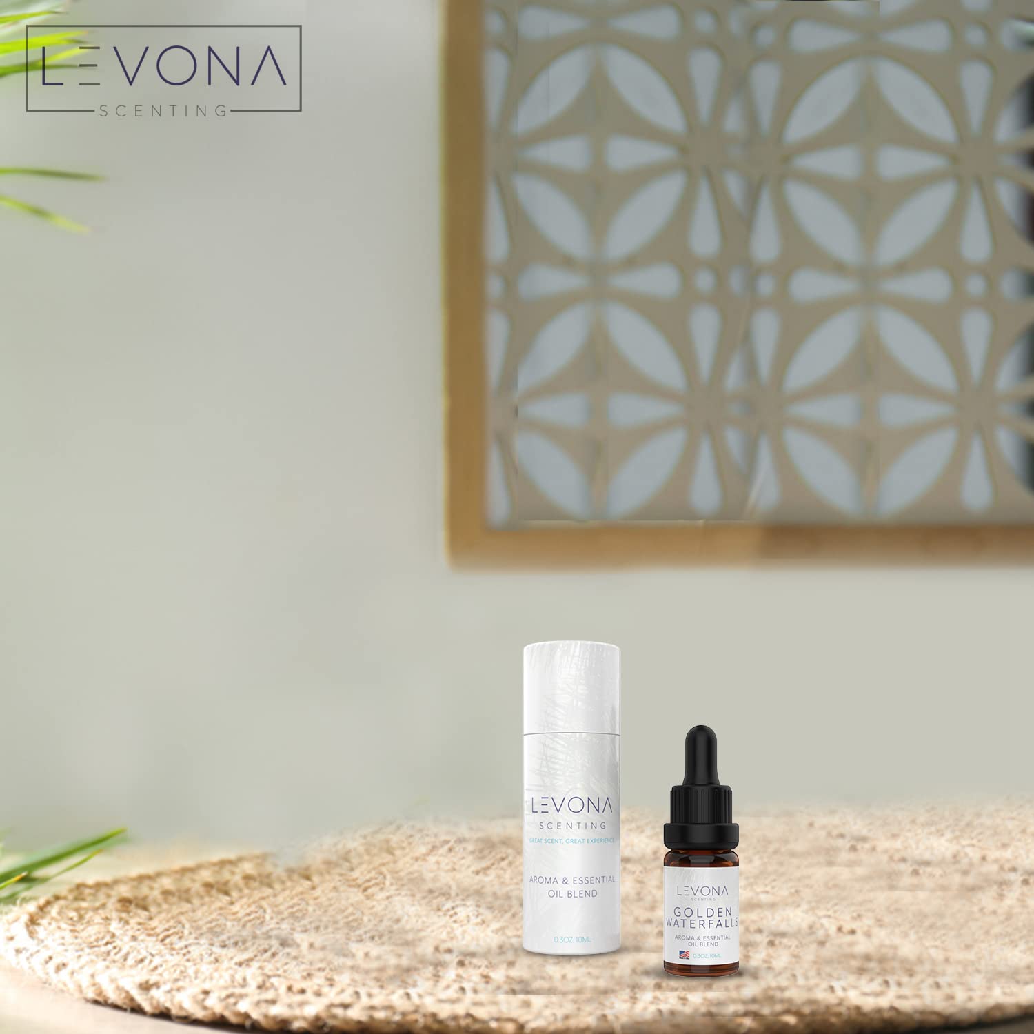 Levona Scent Pure Essential Oils for Diffusers for Home, Hotel & Office - Golden Waterfalls LEVONA SCENT