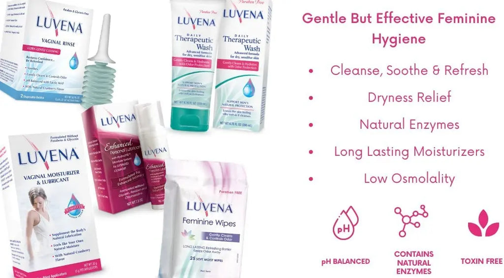 Luvena Moisturizer - Vaginal Moisturizer & Menopause Support for Women - Feminine Intimate LUVENA
