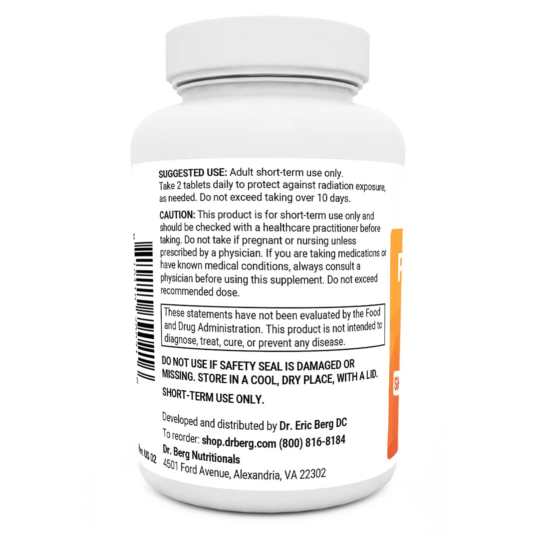 Dr. Berg's Incredible Potassium Iodide Tablets - Now 120 Tablets with a Smaller Easy