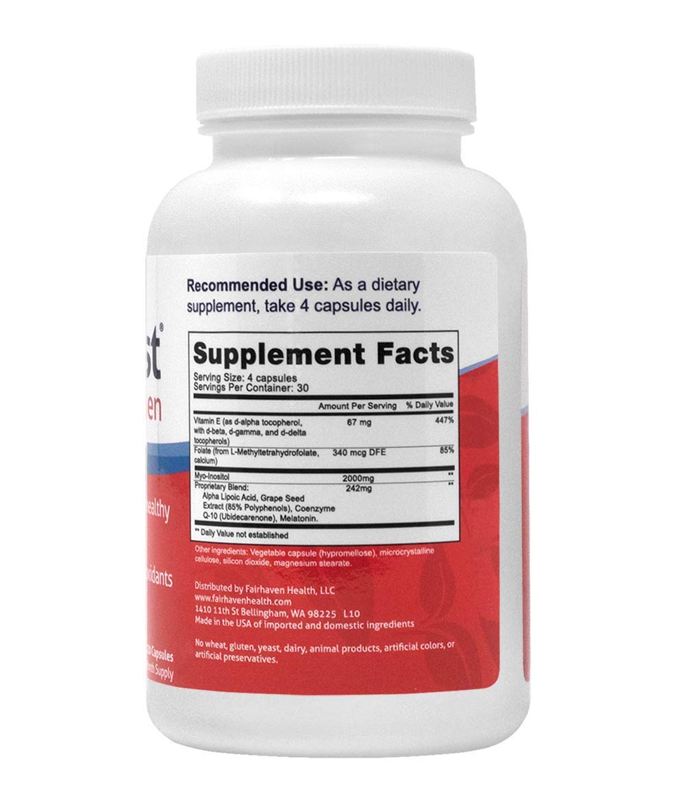 FertilAid for Women & Ovaboost Combo, Female Fertility Supplement & Natural Fertility Vitamin Fairhaven Health