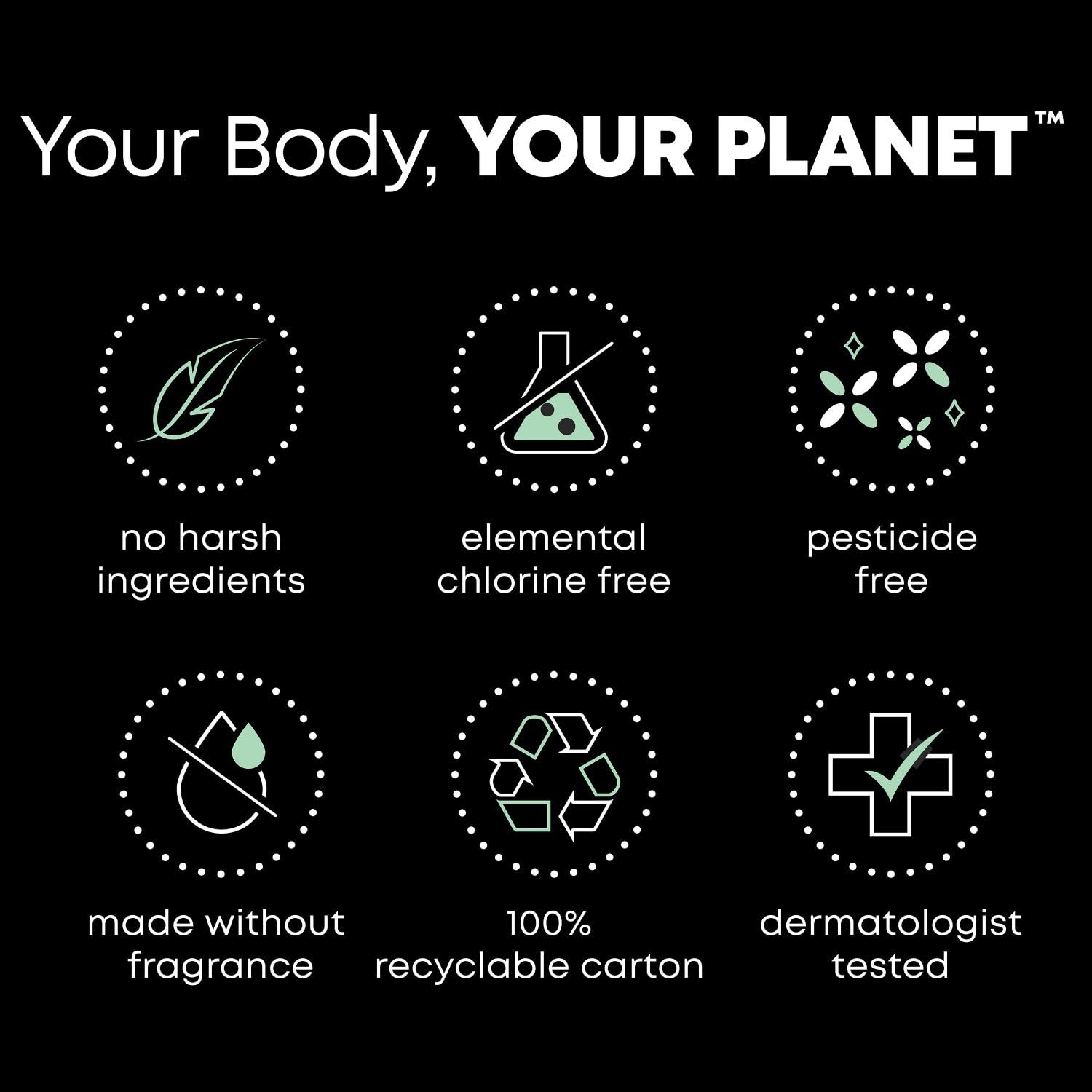 U by Kotex Clean & Secure Panty Liners, Light Absorbency, Regular Length, 516 Count U by Kotex