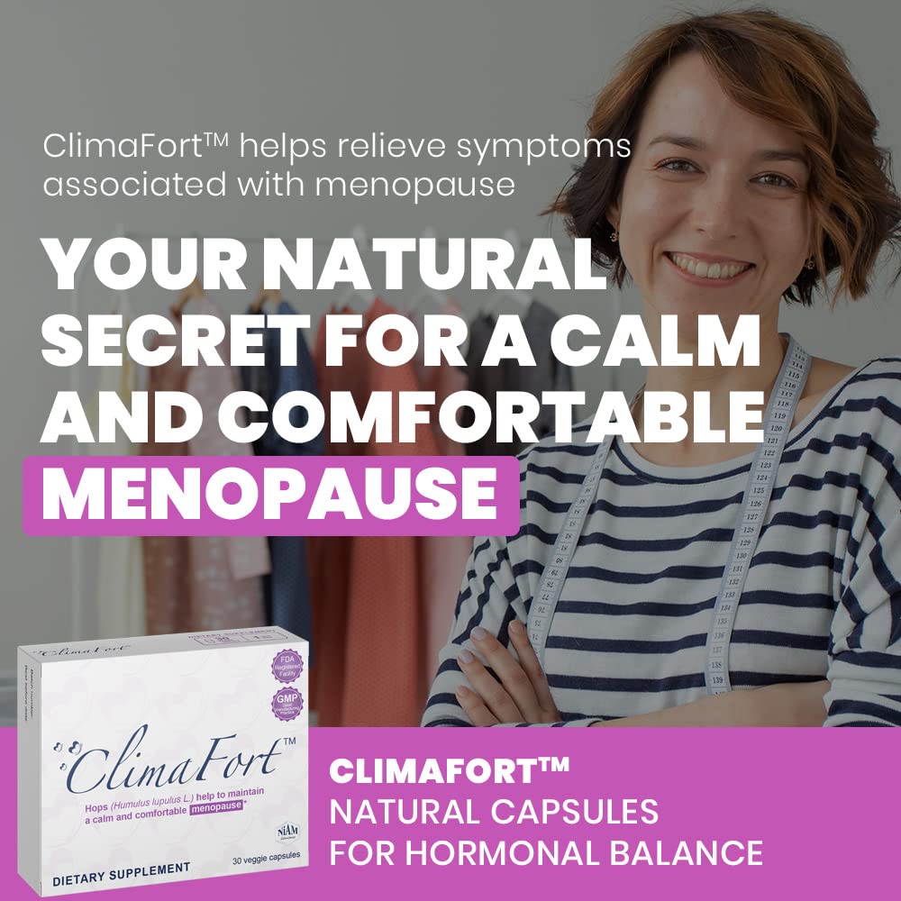 ClimaFort - Menopause Capsules - Food Supplement Climafort