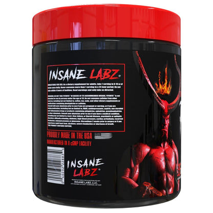 Insane Labz Psychotic, High Stimulant Pre Workout Powder, Extreme Lasting Energy