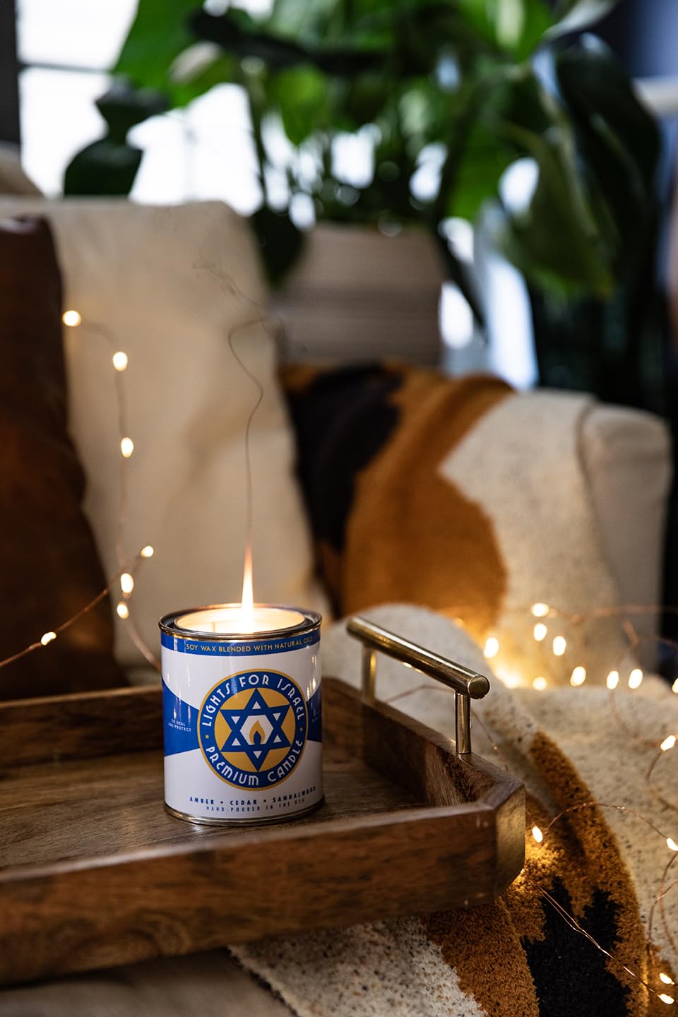 Long-Burning, One-Pint Premium Candles for Men | Vintage Inspired Oil Can Design | Soy Wax FURY BROS.