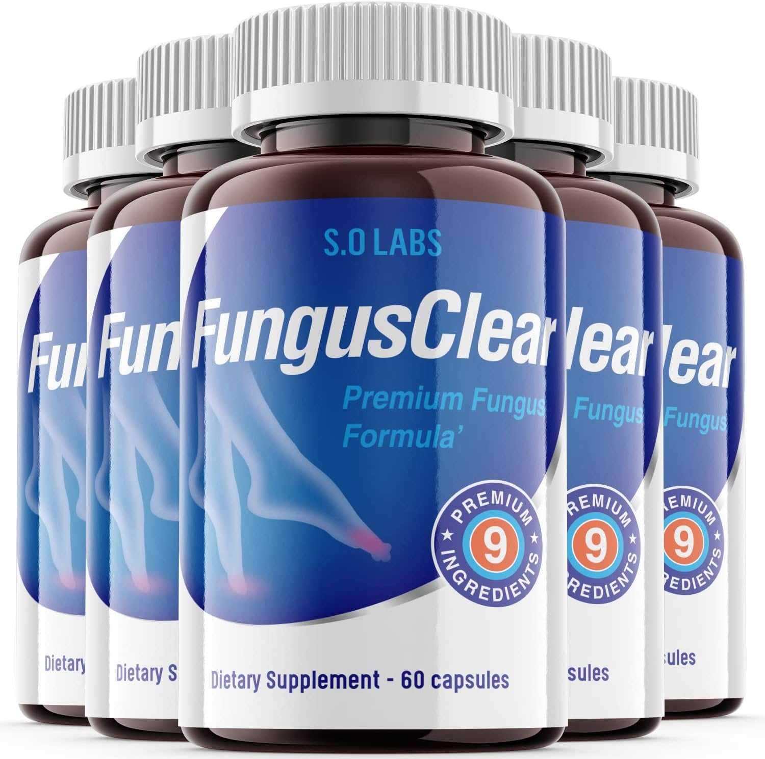 Official Fungus Clear Probiotic for Men and Women (5 Pack)