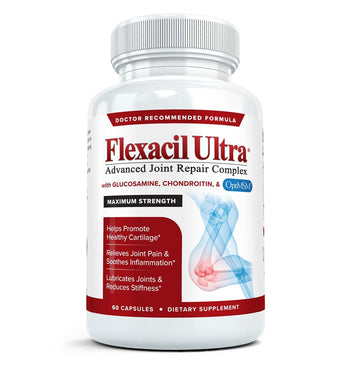 FLEXACIL ULTRA Best Joint Formula, Glucosamine Chondroitin MSM & Hyaluronic Acid