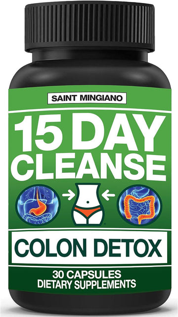 Saint Mingiano 15 Day Cleanse | Colon Detox with Natural Laxative