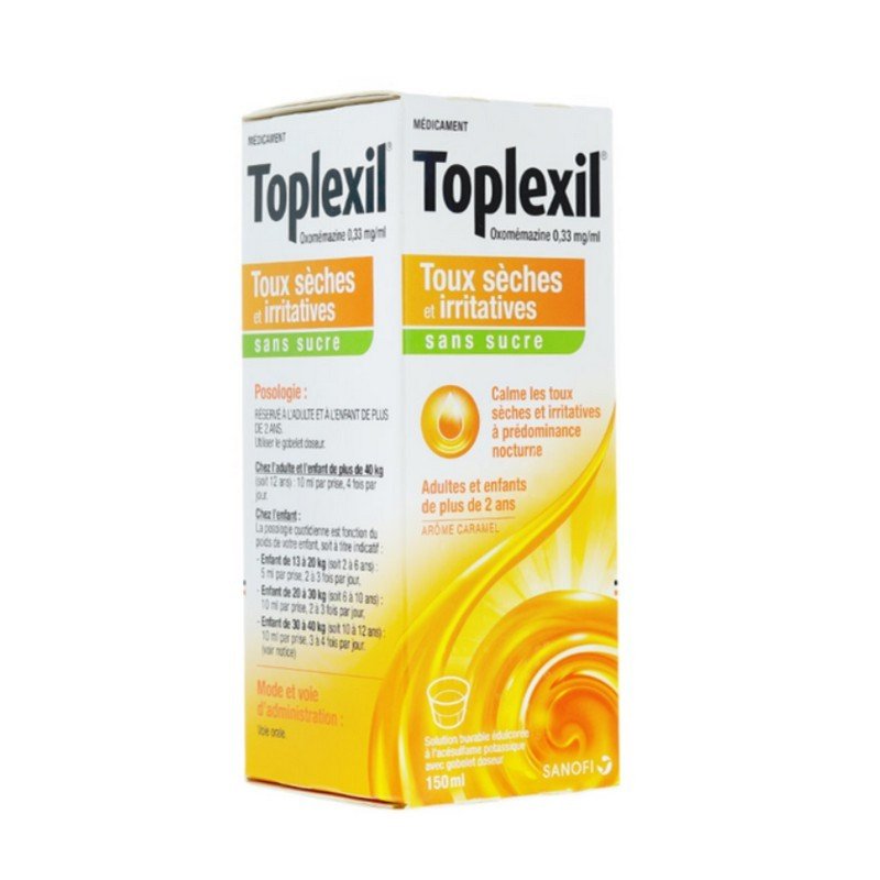 Toplexil sugar-free 150 ml - SANOFI