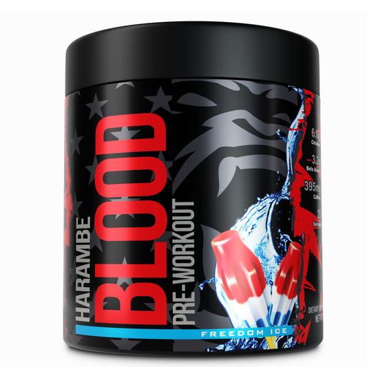 Harambe Blood ✮ Extreme Preworkout Supplement for Men & Women ✮ Strong Pre Workout