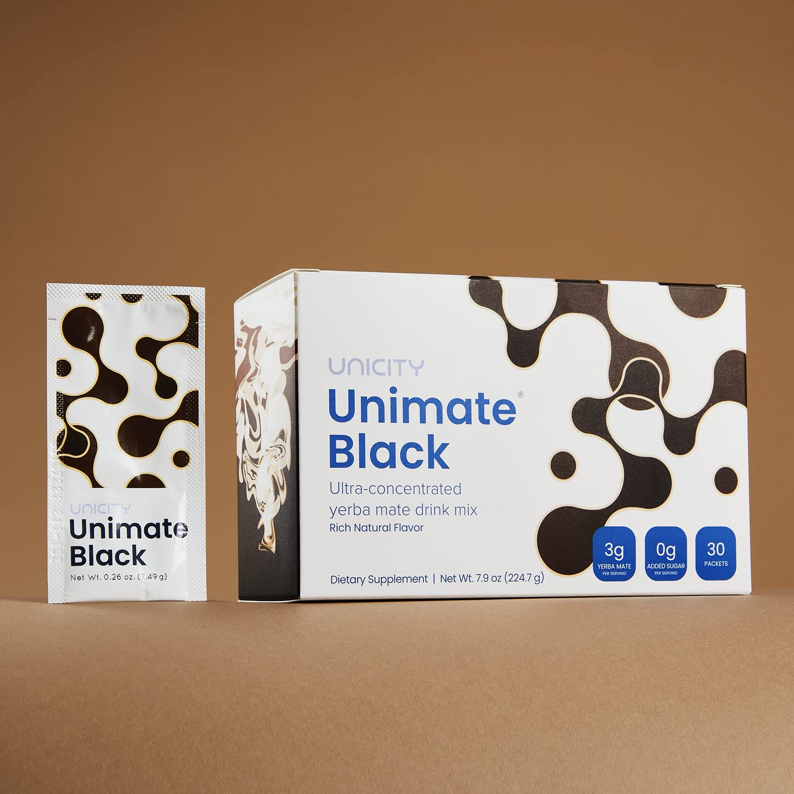 Unicity UNIMATE Black - Great Tasting - 30 Pack Unicity