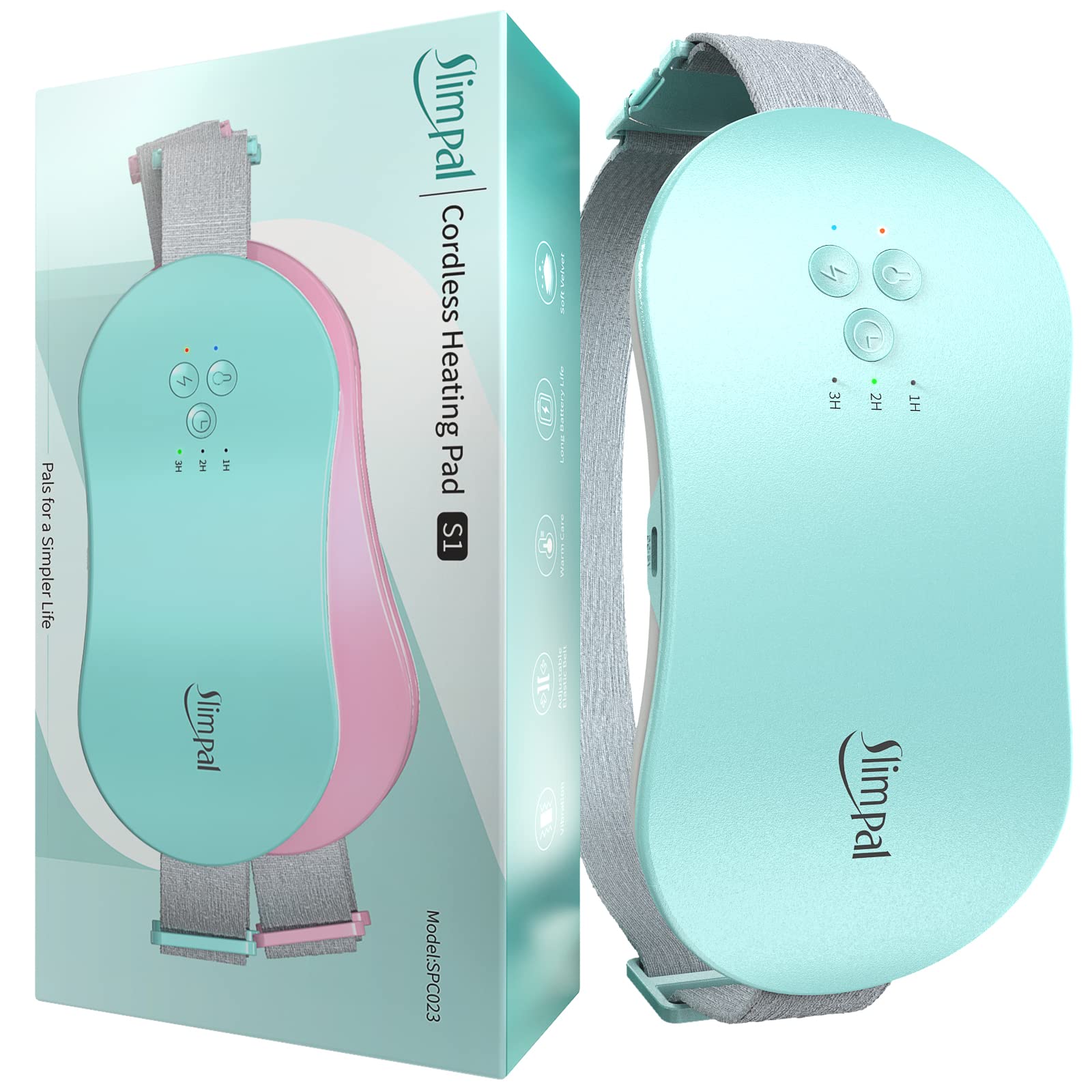 Slimpal Period Heating Pad for Cramps, FSA HSA Eligible Approved, Portable Heat Pad